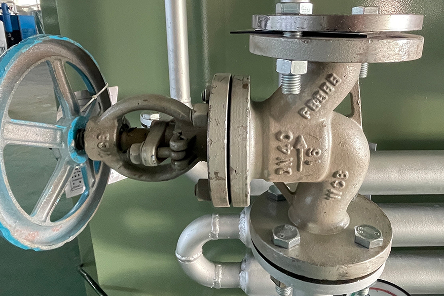 Neliön ammoniakin hajoaminen vetytuotantoyksikkö