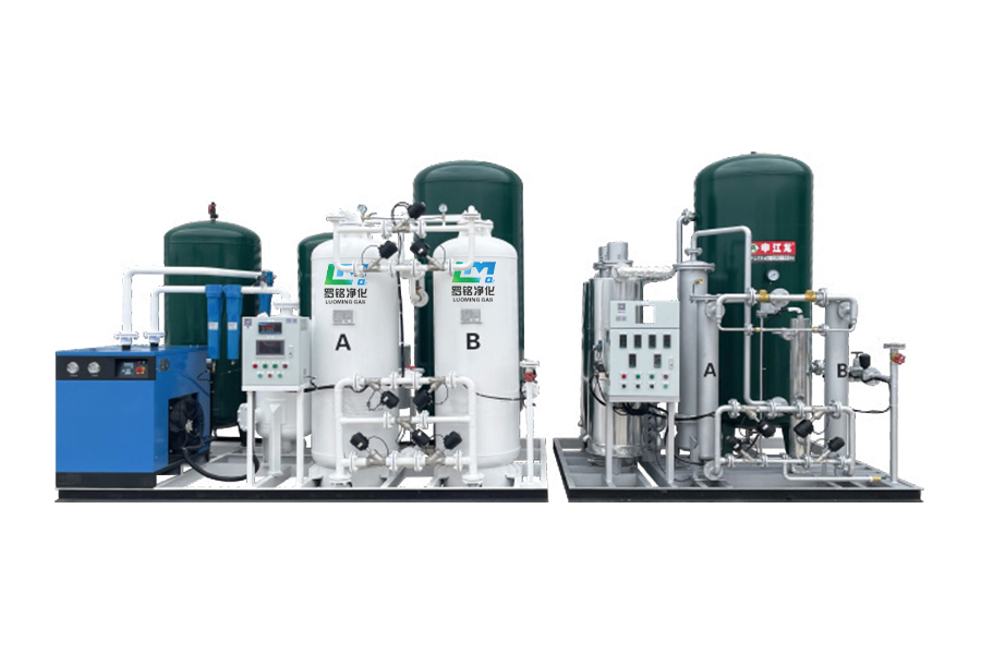 HDFC -sarjan hiilipuhdistuksen typpigeneraattori